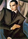 Tamara de Lempicka Portrait du Marquis Sommi painting